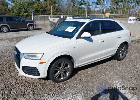 2016 Audi Q3 2.0T Premium Plus z USA, uszkodzony, nr VIN WA1GFCFS4GR000848